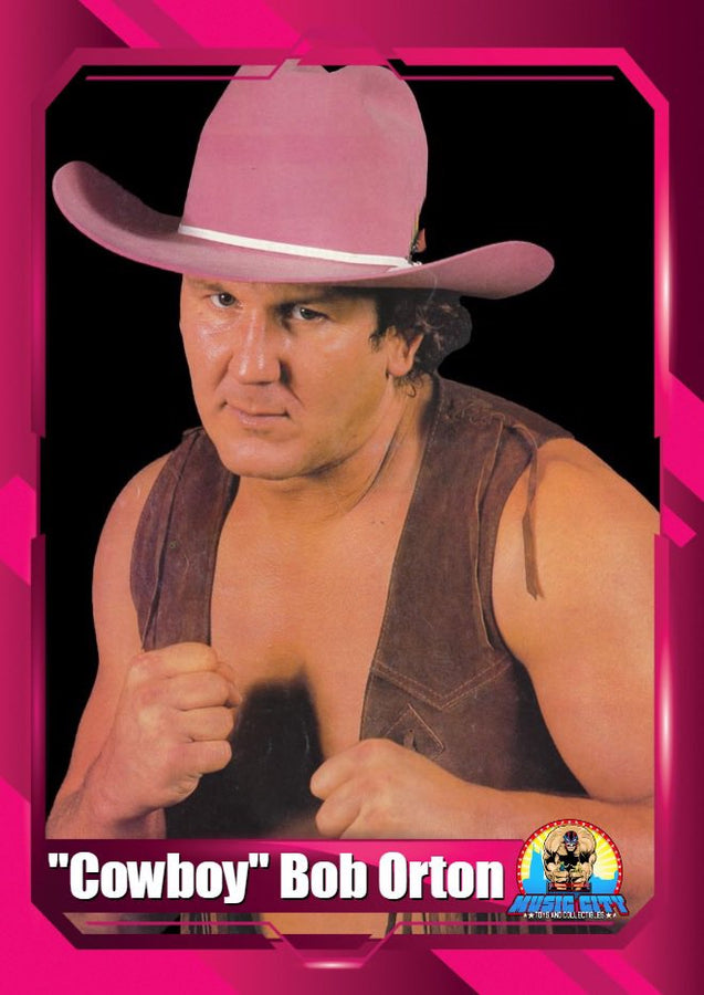“Cowboy” BOB Orton trading card PW Catalog