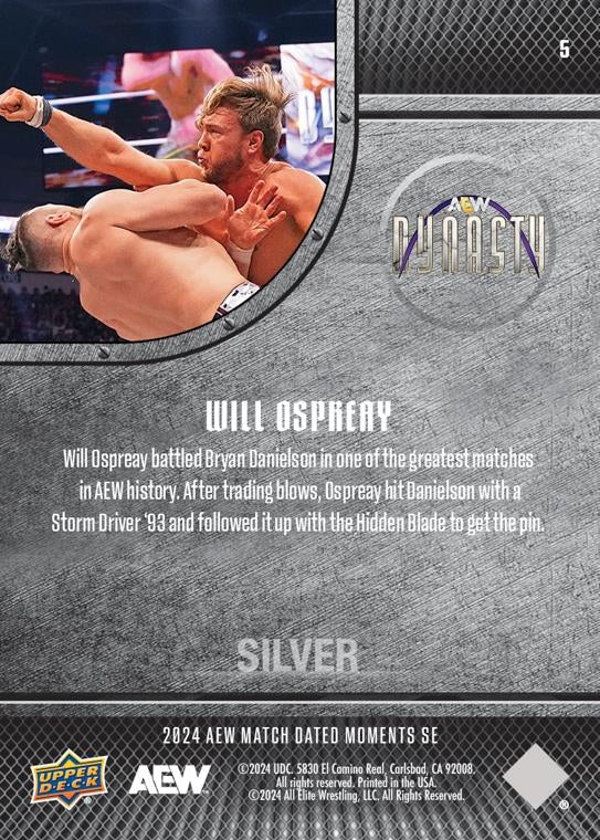 Will Ospreay – Will Ospreay Defeats Bryan Danielson in a Match for the Ages