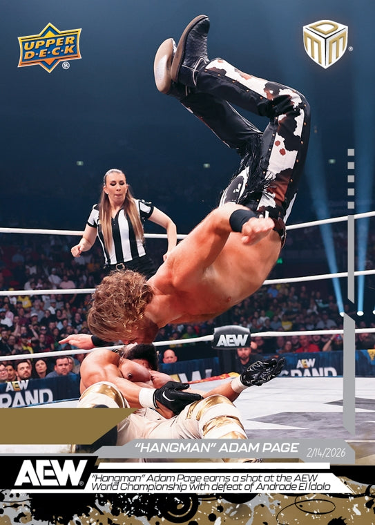 “Hangman” Adam Page – “Hangman” Adam Page Earns a Shot at the AEW World Championship With Defeat of Andrade el Idolo