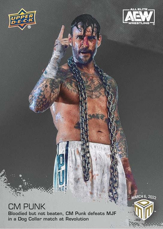 CM Punk – Bloodied But Not Beaten, CM Punk Defeats MJF in a Dog Collar Match at Revolution
