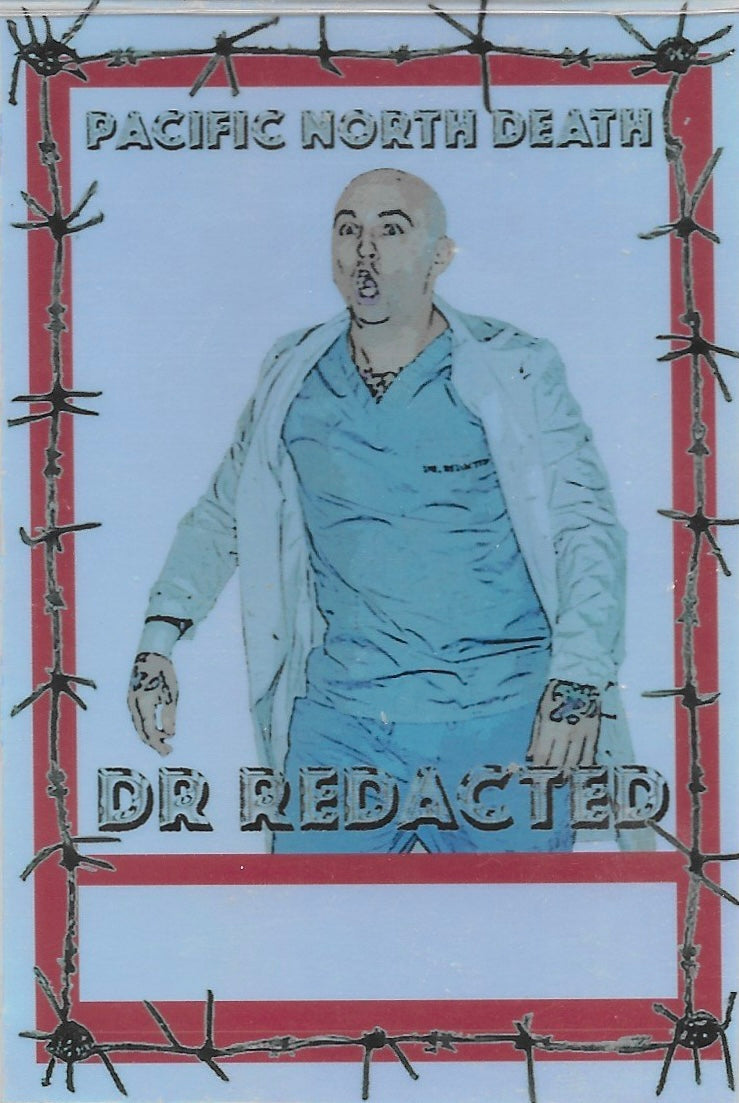 DR Redacted trading card PW Catalog