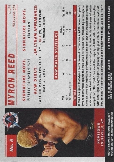 “HOT Fire” Myron Reed