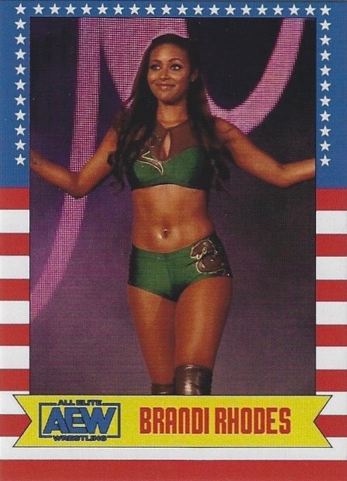 Brandi Rhodes trading card PW Catalog