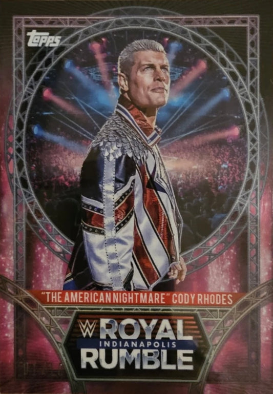 “The American Nightmare” Cody Rhodes trading card PW Catalog