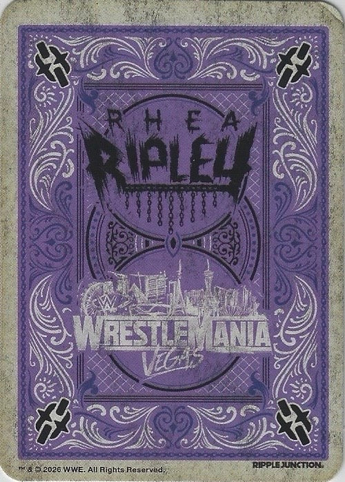 Rhea Ripley trading card PW Catalog