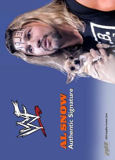 AL Snow – WWF trading card PW Catalog