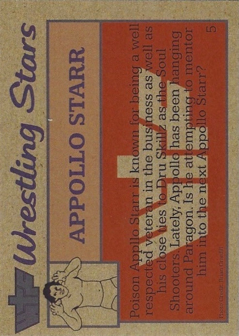 Appollo Starr trading card PW Catalog