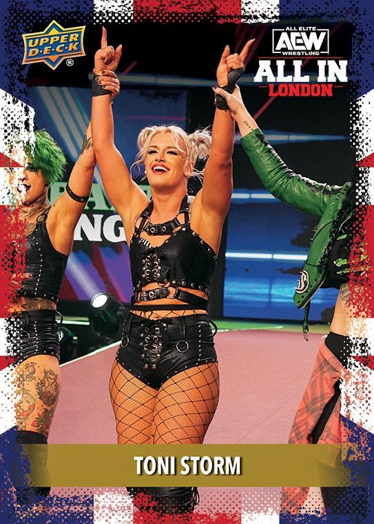 Toni Storm trading card PW Catalog