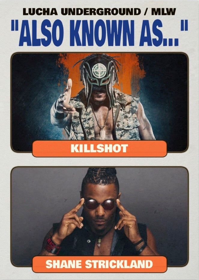 Killshot / Shane Strickland trading card PW Catalog