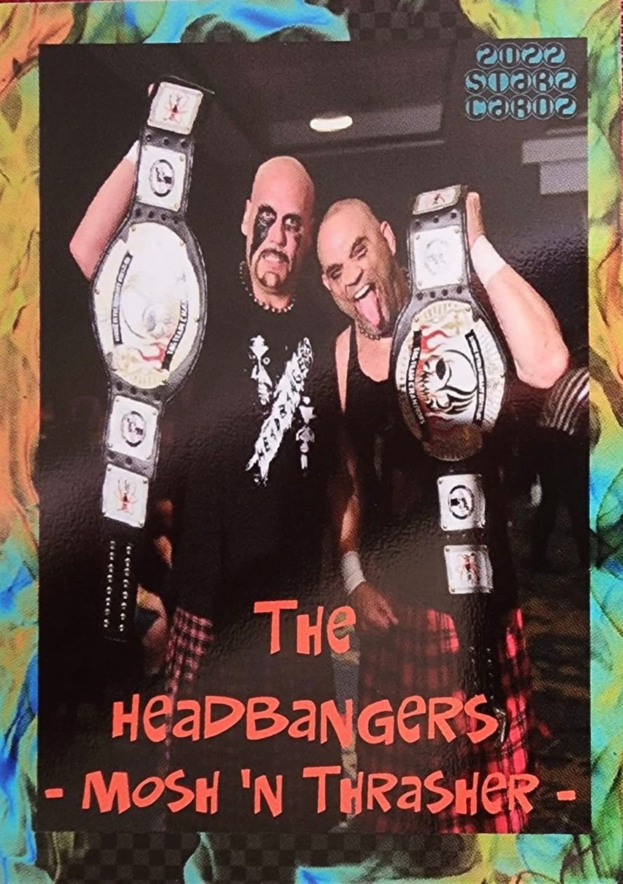 The Headbangers – Mosh ‘N Thrasher trading card PW Catalog