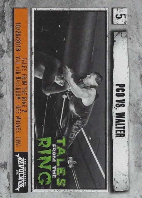 PCO vs. Walter trading card PW Catalog