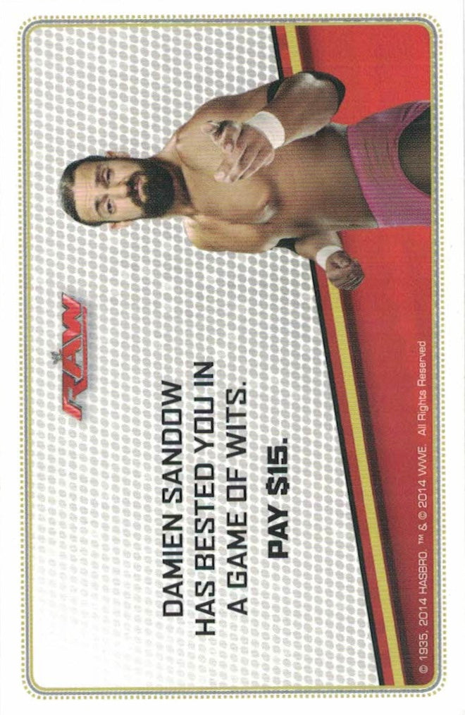 Damien Sandow Has Bested You in a Game of Wits