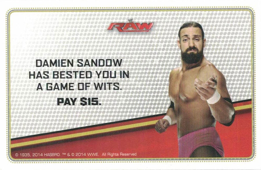 Damien Sandow Has Bested You in a Game of Wits