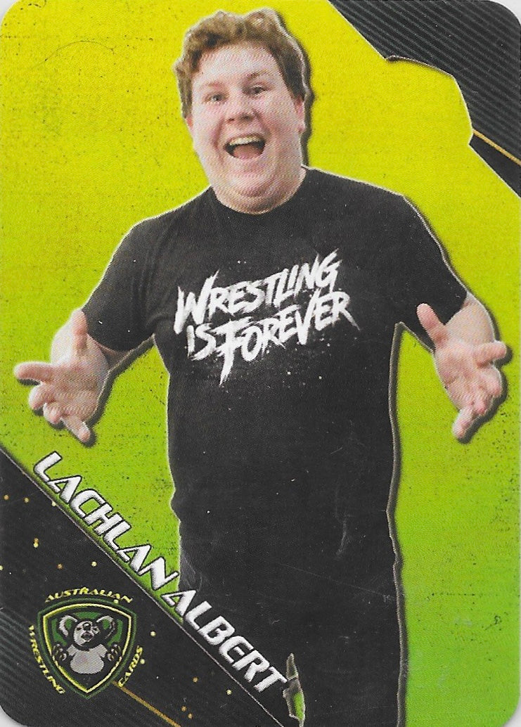Lachlan Albert trading card PW Catalog
