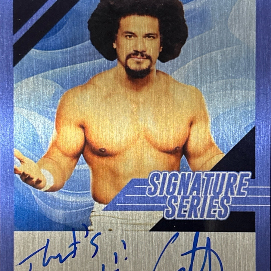 Signature Series – Carlito trading card PW Catalog