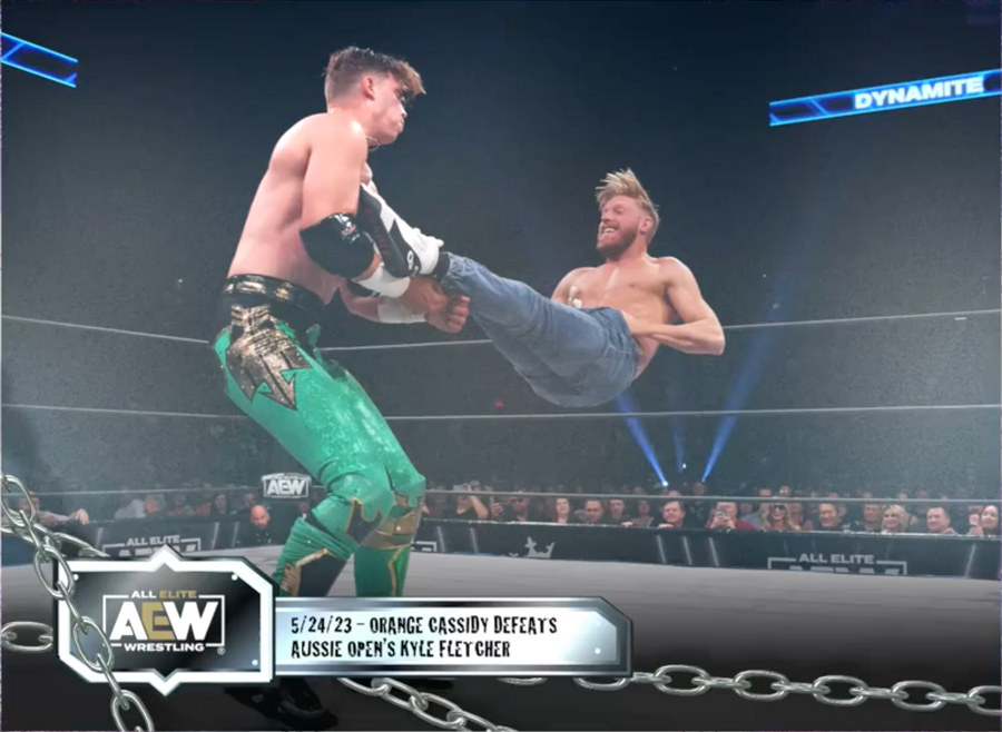 5/24/23 – Orange Cassidy – Orange Cassidy Defeats Aussie Open’s Kyle Fletcher