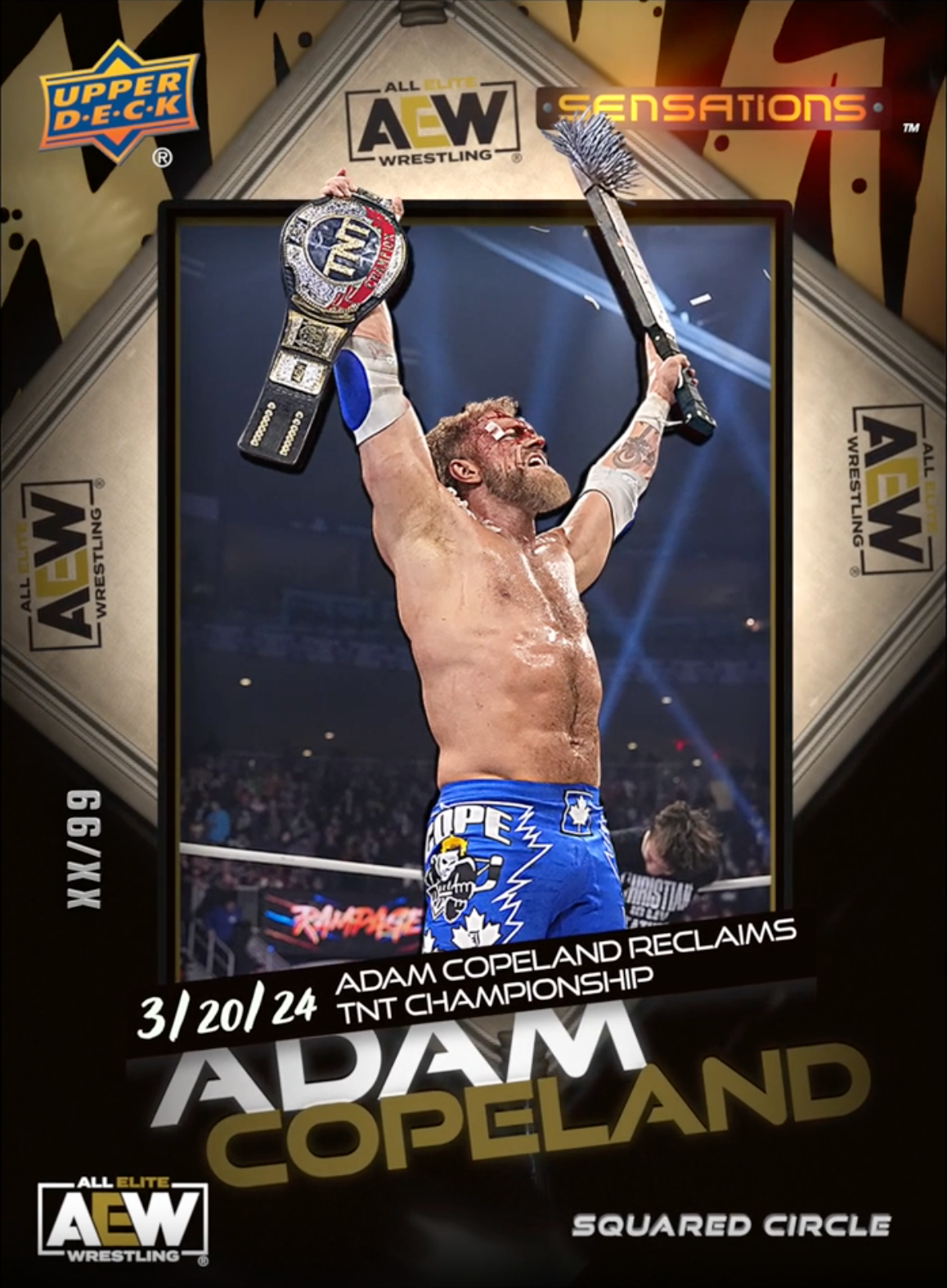 3/20/24 – Adam Copeland – Adam Copeland Reclaims TNT Championship