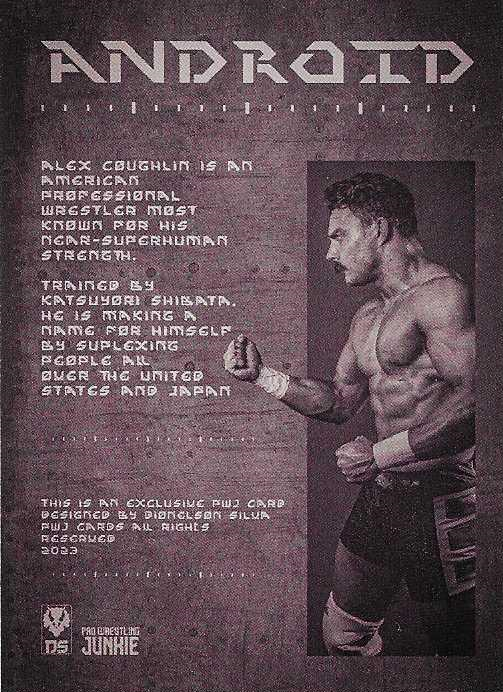 Alex Coughlin trading card PW Catalog