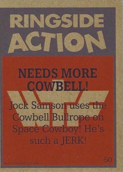 Ringside Action – Needs More Cowbell!