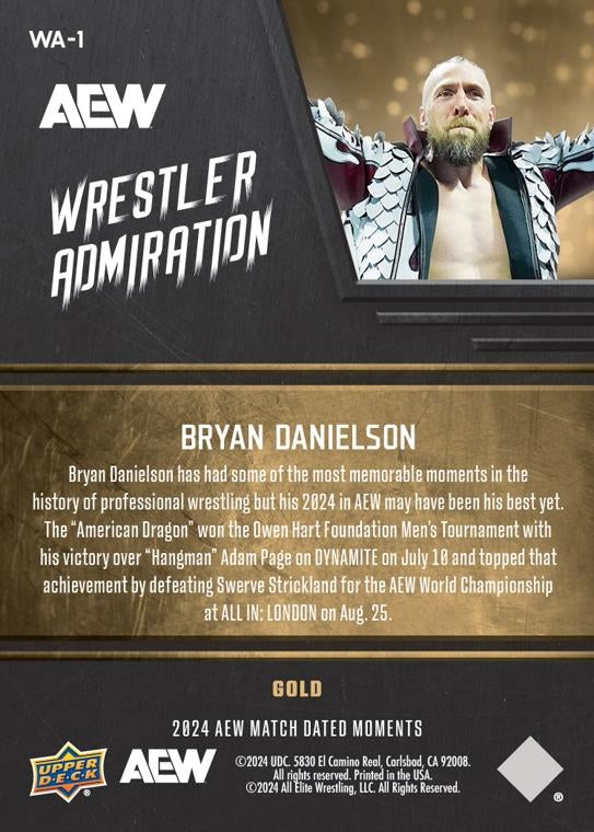 Wrestler Admiration – Bryan Danielson