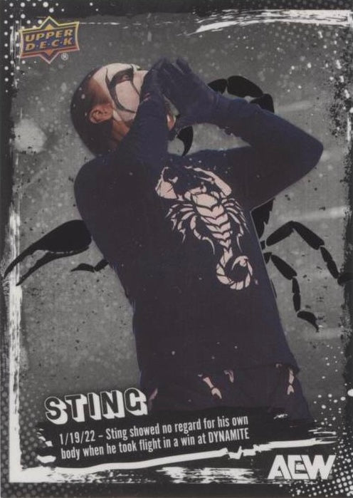 1/9/22 – Sting Showed NO Regard for HIS OWN Body When HE Took Flight in a Win at Dynamite