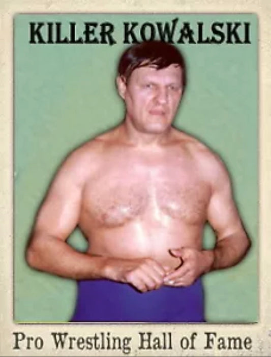 Killer Kowalski trading card PW Catalog