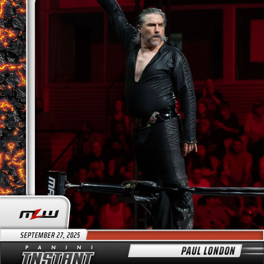 Paul London – Paul London Sets Sights on Opera CUP trading card PW Catalog