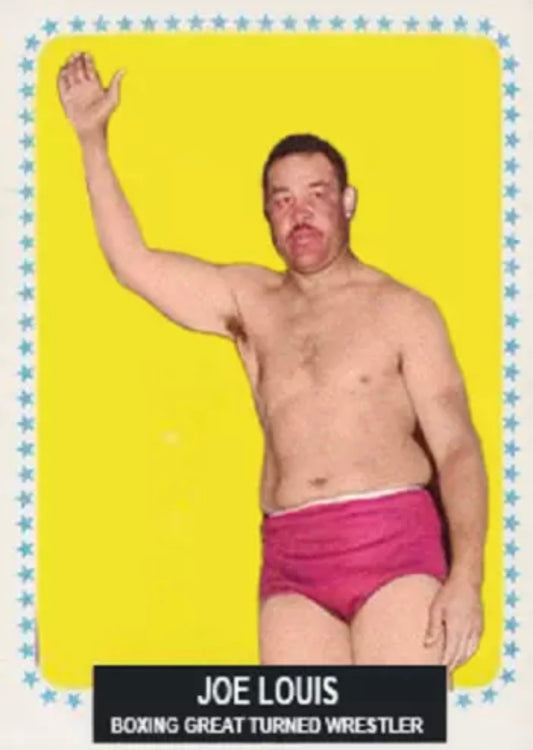 JOE Louis trading card PW Catalog