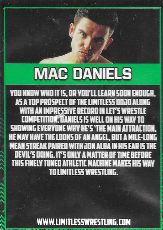 MAC Daniels trading card PW Catalog