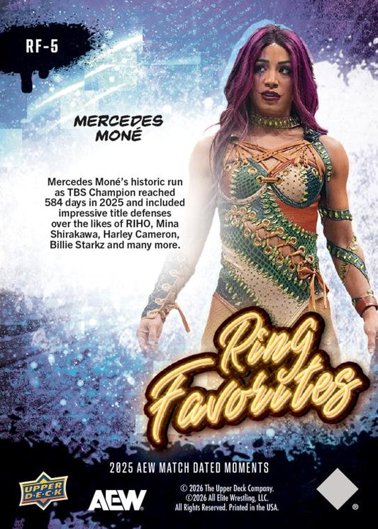 Ring Favorites – Mercedes MONÉ