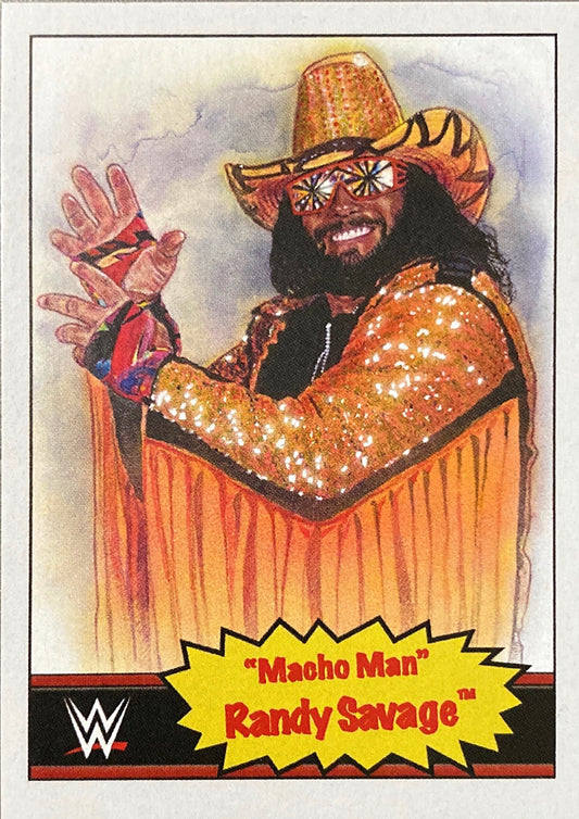 “Macho Man” Randy Savage trading card PW Catalog