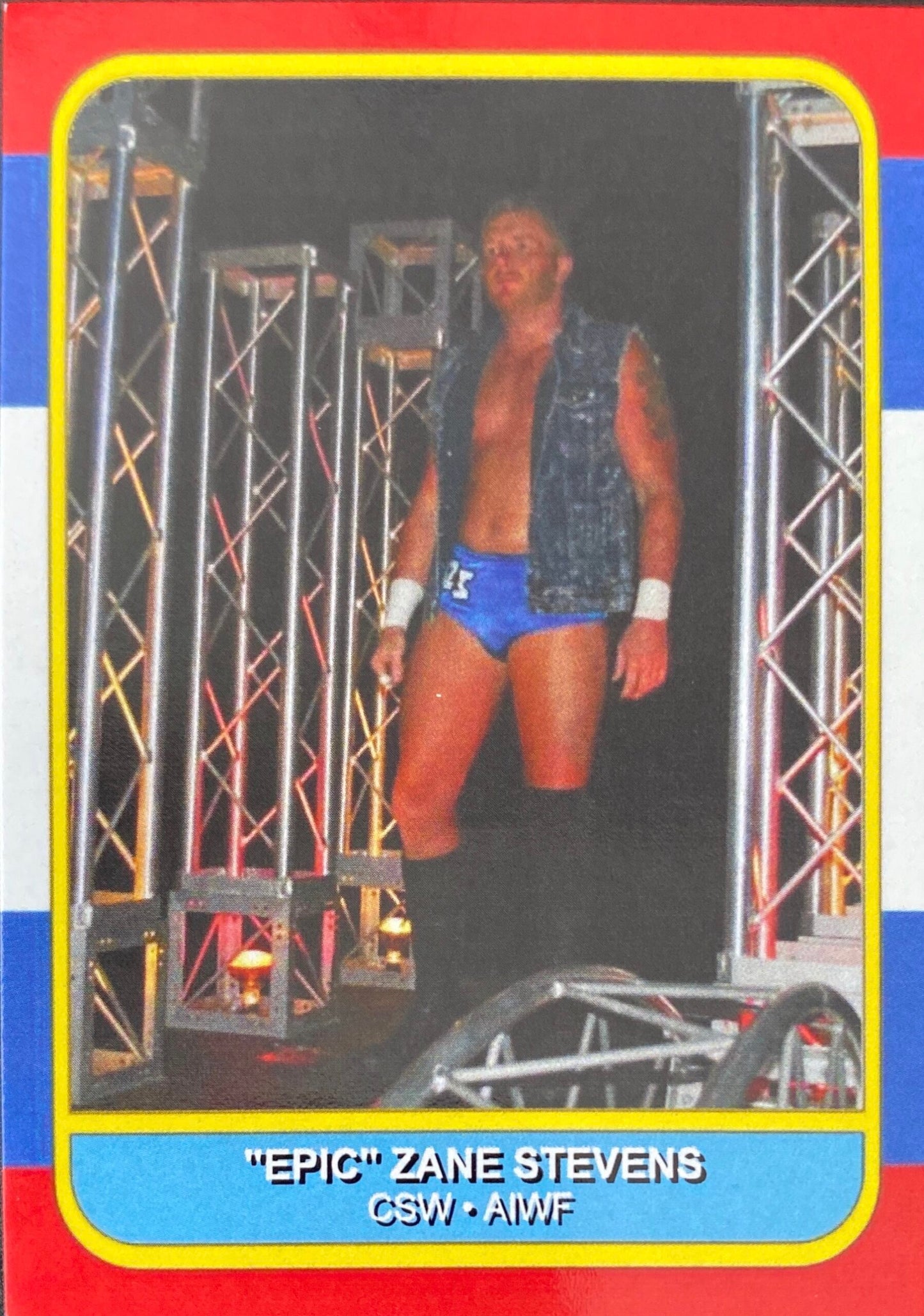 “Epic” Zane Stevens trading card PW Catalog