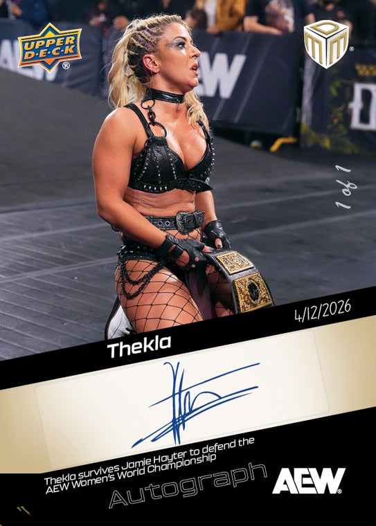Thekla – Thekla Survives Jamie Hayter to Defend the AEW Women’s World Championship