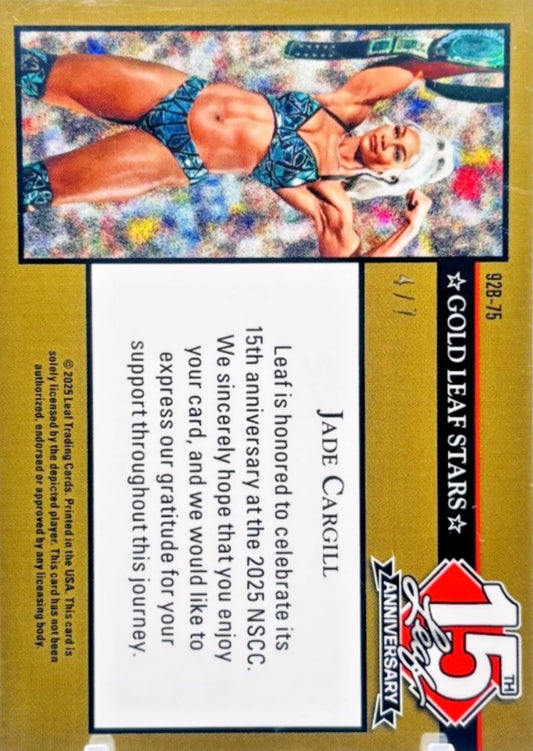 Jade Cargill trading card PW Catalog