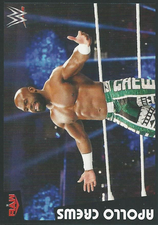 WWE Panini Sticker Collection 2022 Apollo Crews #25