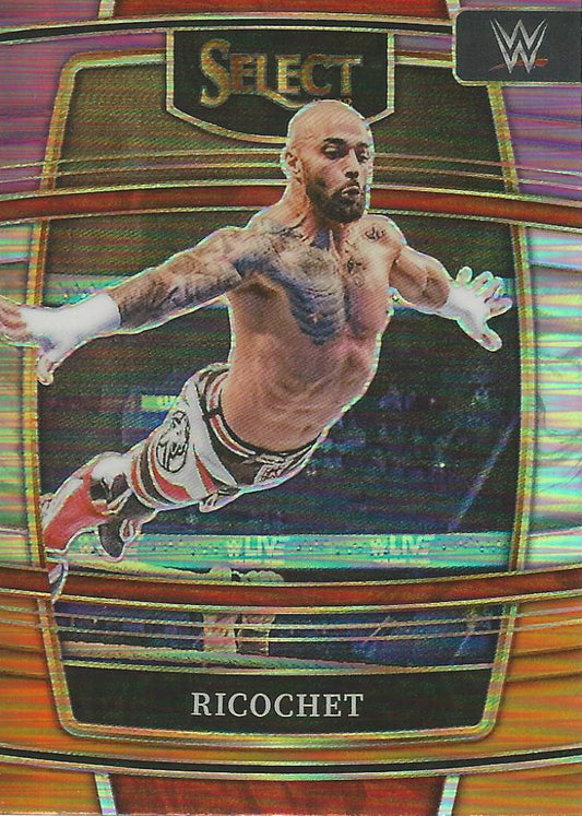 WWE Panini Select 2022 Orange/Purple/Silver Prizm Ricochet #26