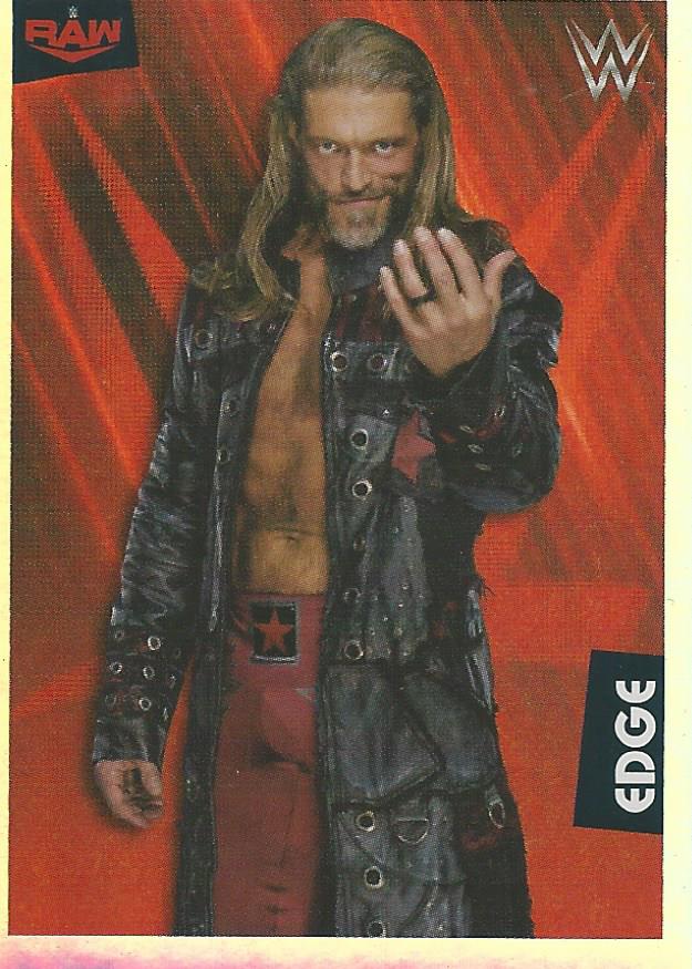WWE Panini Sticker Collection 2022 Edge Foil #53