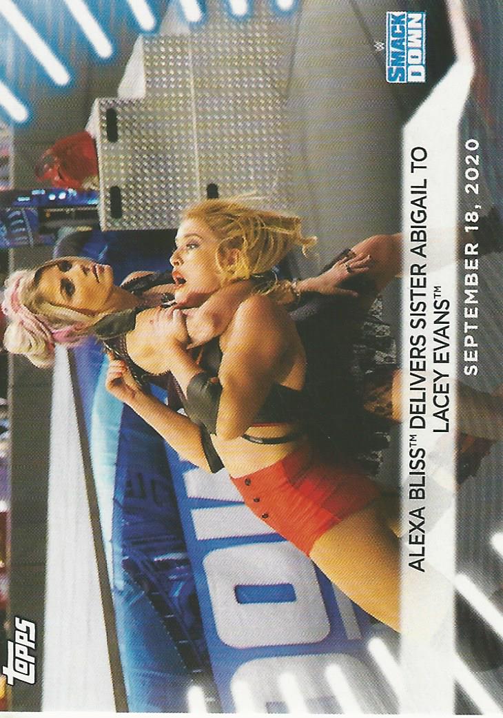 WWE Topps Womens Division 2021 Alexa Bliss #73
