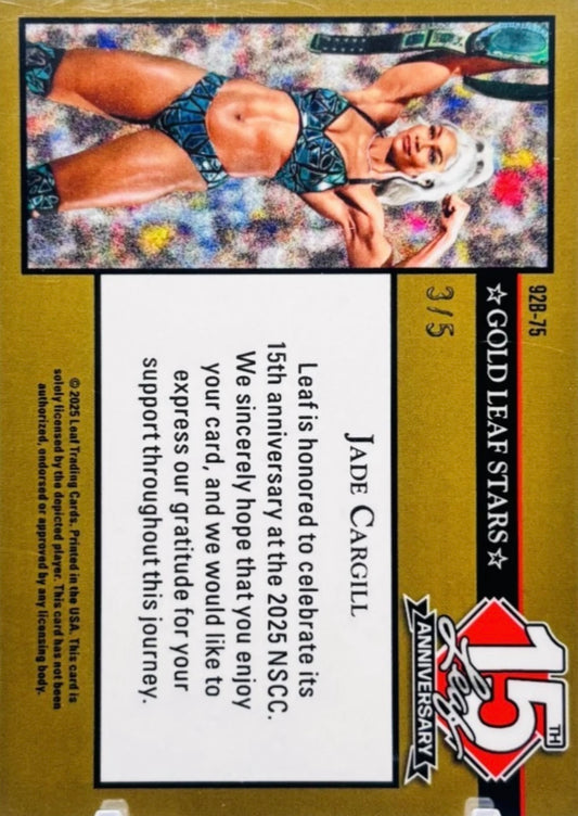 Jade Cargill trading card PW Catalog