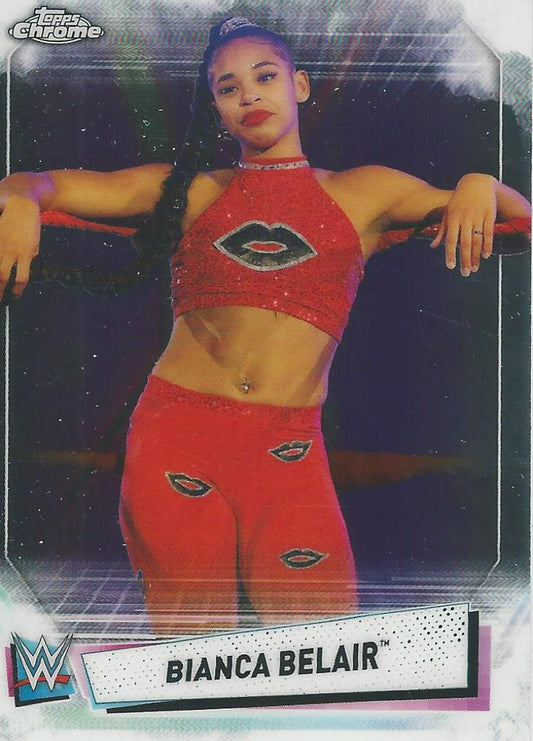 WWE Topps Chrome 2021 Bianca Belair #50