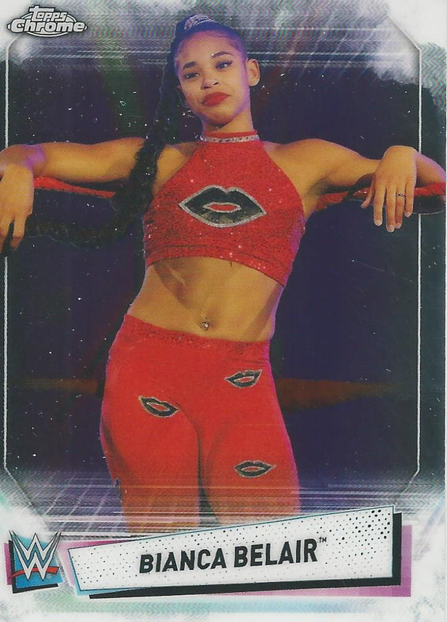 WWE Topps Chrome 2021 Bianca Belair #50