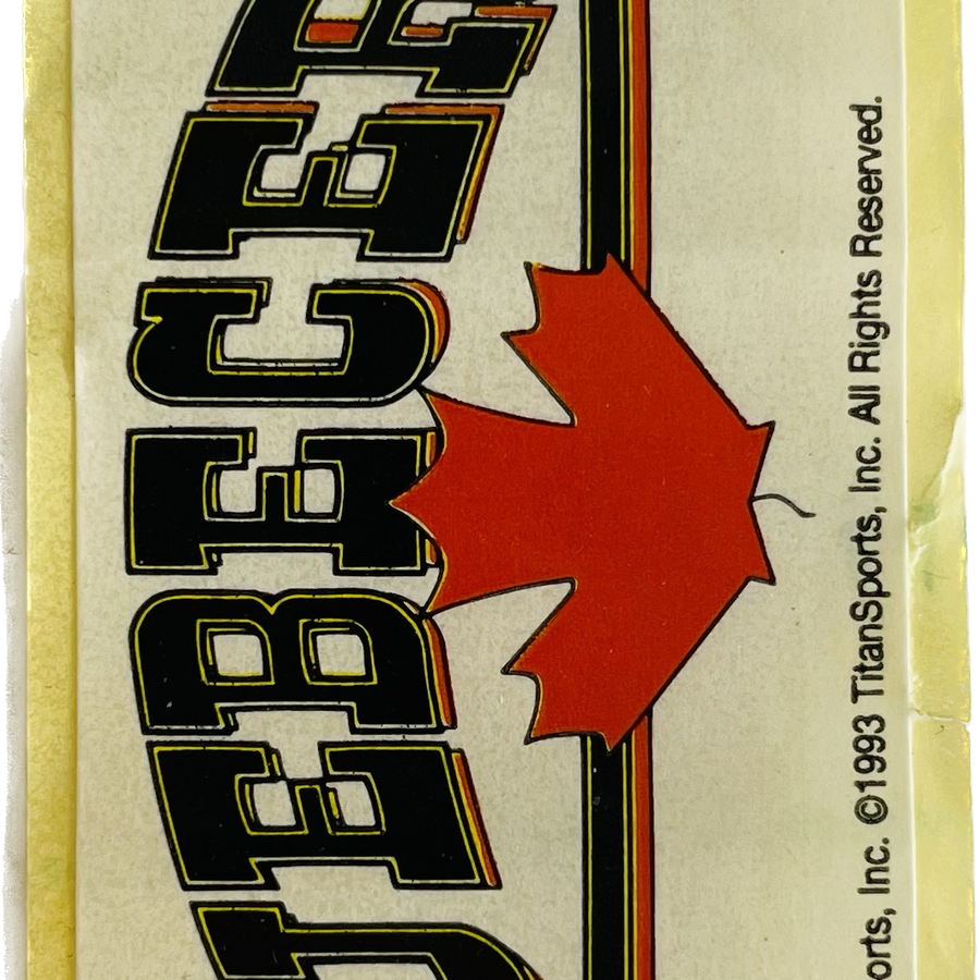 WWF Dunkin Bubble Gum Stickers (1993) No. 50 Quebecers PW Catalog
