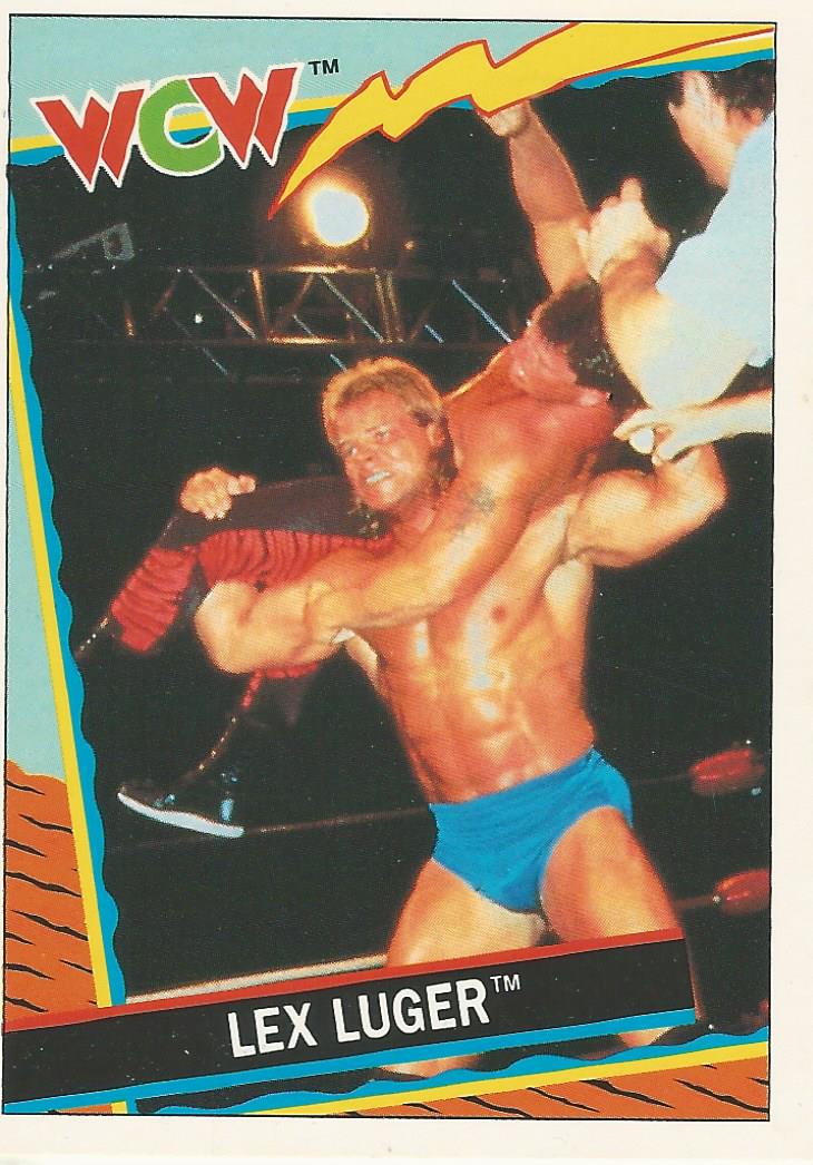 WCW Topps 1992 Lex Luger #50