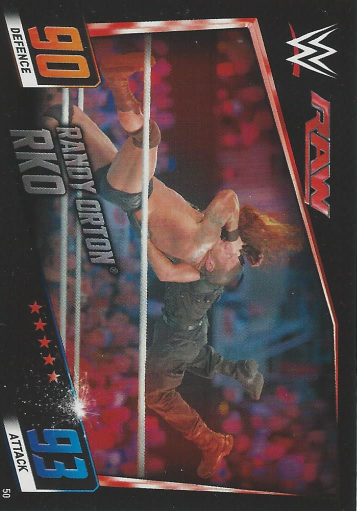 WWE Topps Slam Attax 2015 Then Now Forever Randy Orton #50
