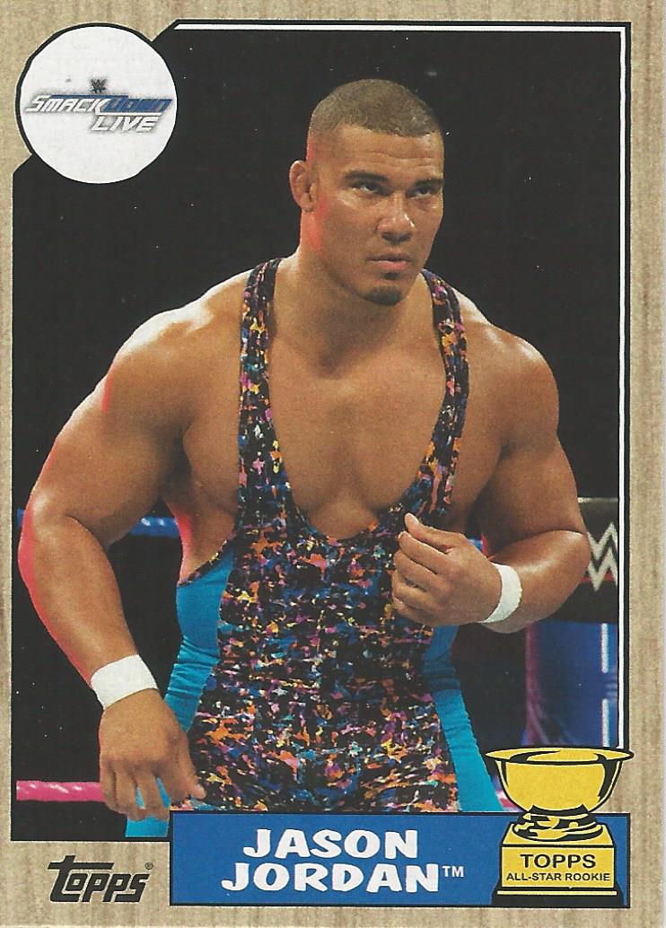 WWE Topps Heritage 2017 Jason Jordan #50