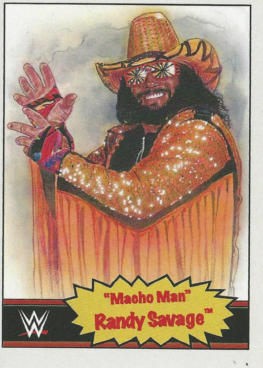 WWE Topps Living Set 2021 Macho Man Randy Savage #50