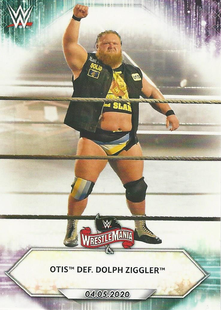 WWE Topps 2021 Otis #50