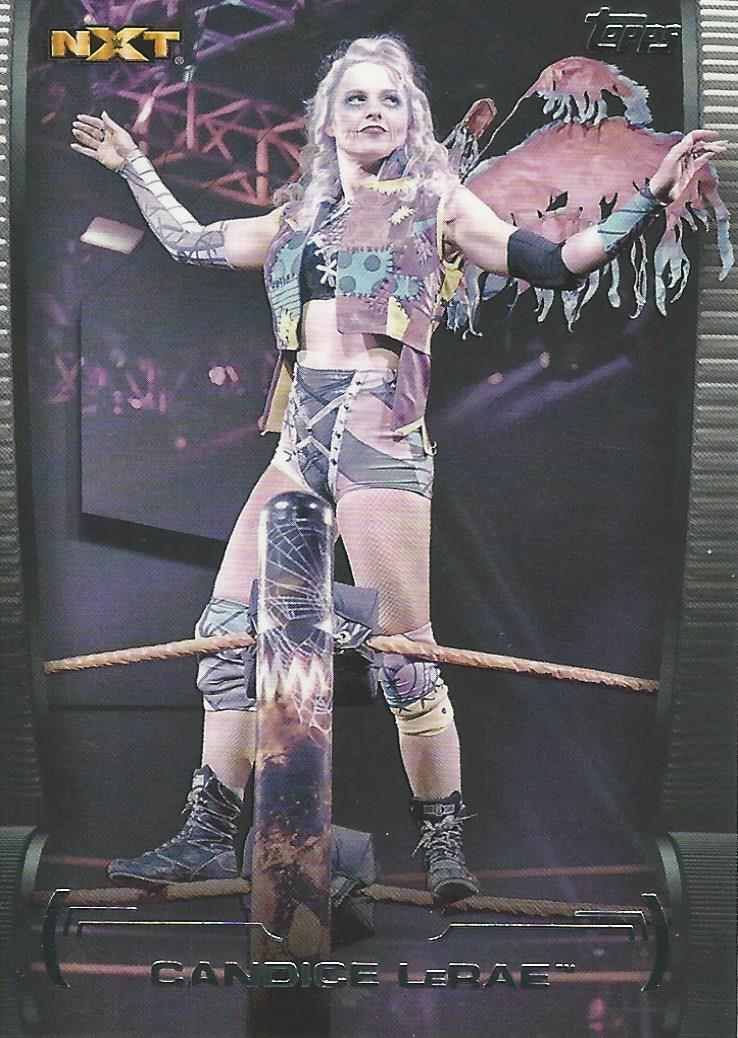 WWE Topps Undisputed 2021 Candice LeRae #50
