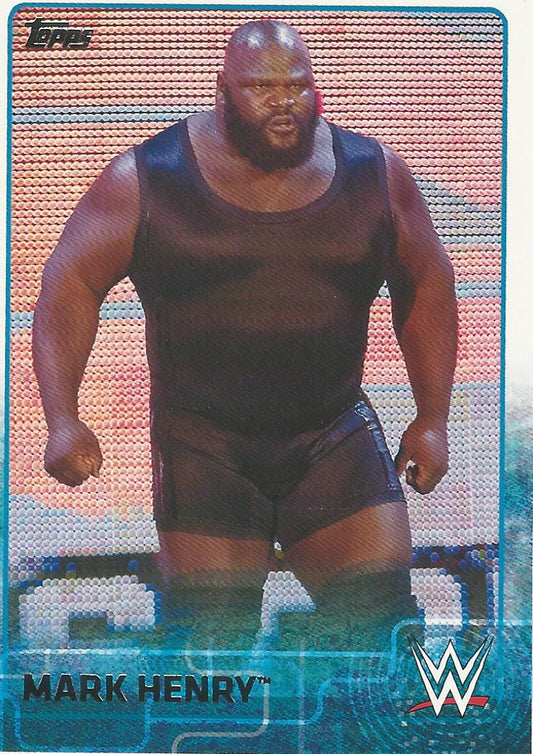 WWE Topps 2015 Mark Henry #50