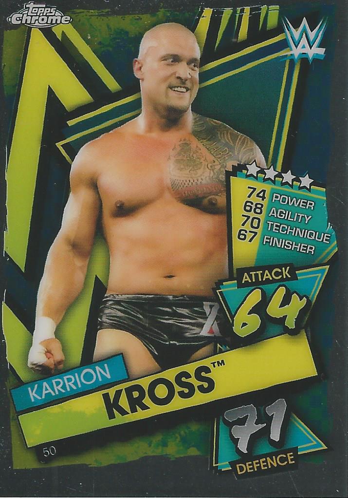 WWE Topps Slam Attax Chrome 2021 Karrion Kross #50
